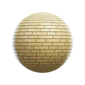 Yellow brick wall 2